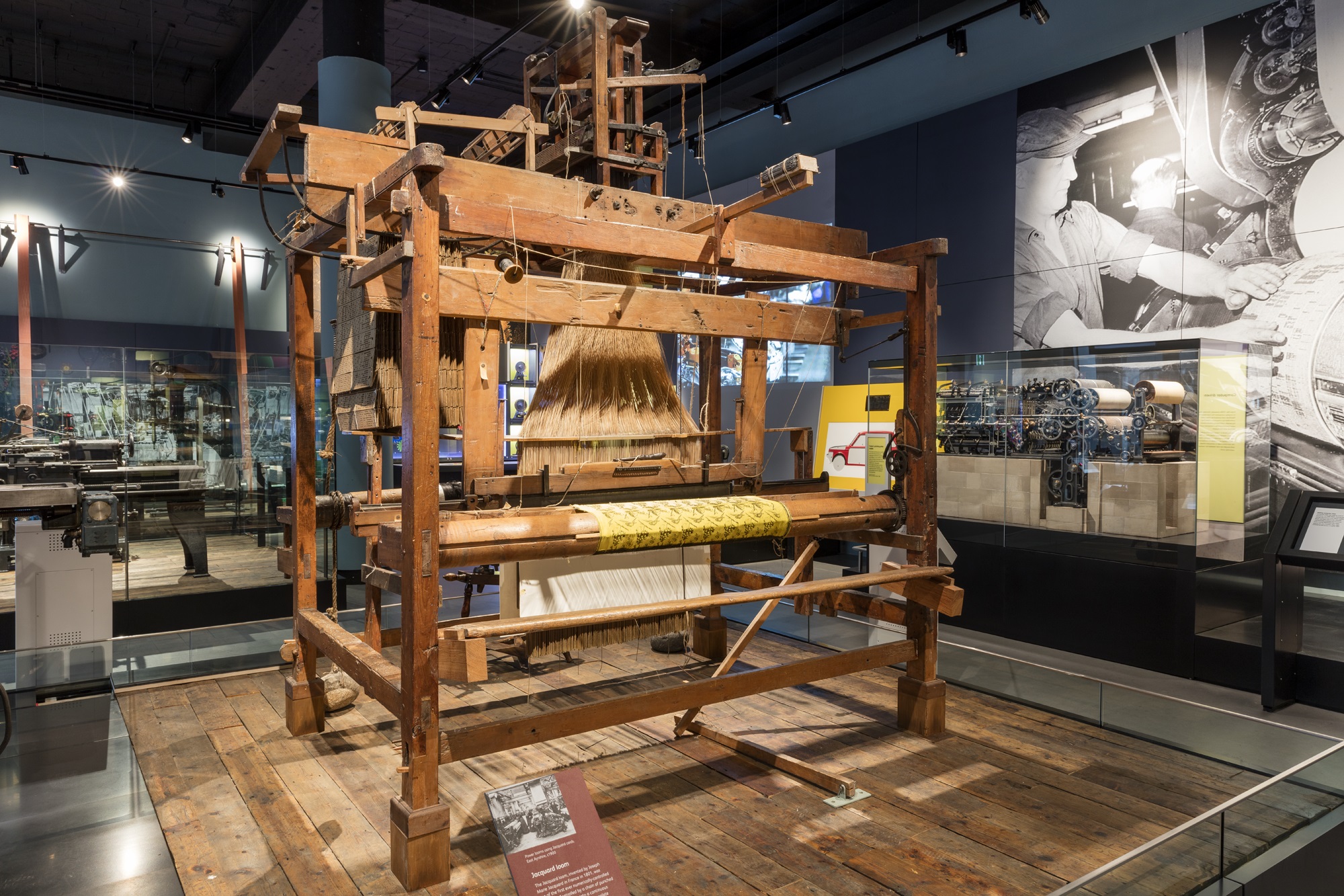 The Jacquard Loom, one of the original digital devices
